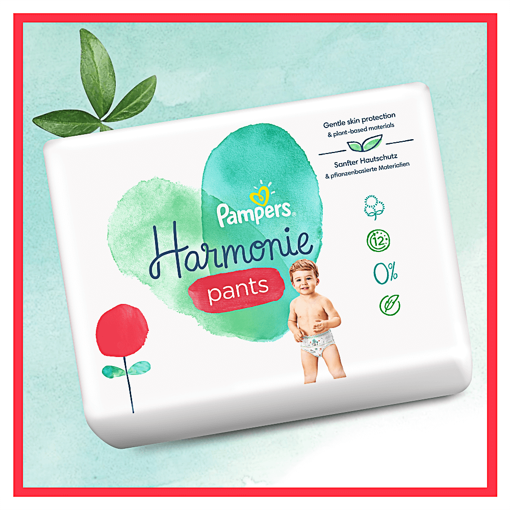 Scutece-chilotel Pampers Harmonie, 9-15 kg, Marimea Nr.4 infant-ro