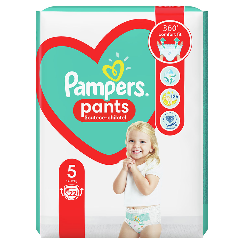 Scutece-chilotel Pampers Pants Carry Pack, Marimea Nr.5 infant-ro