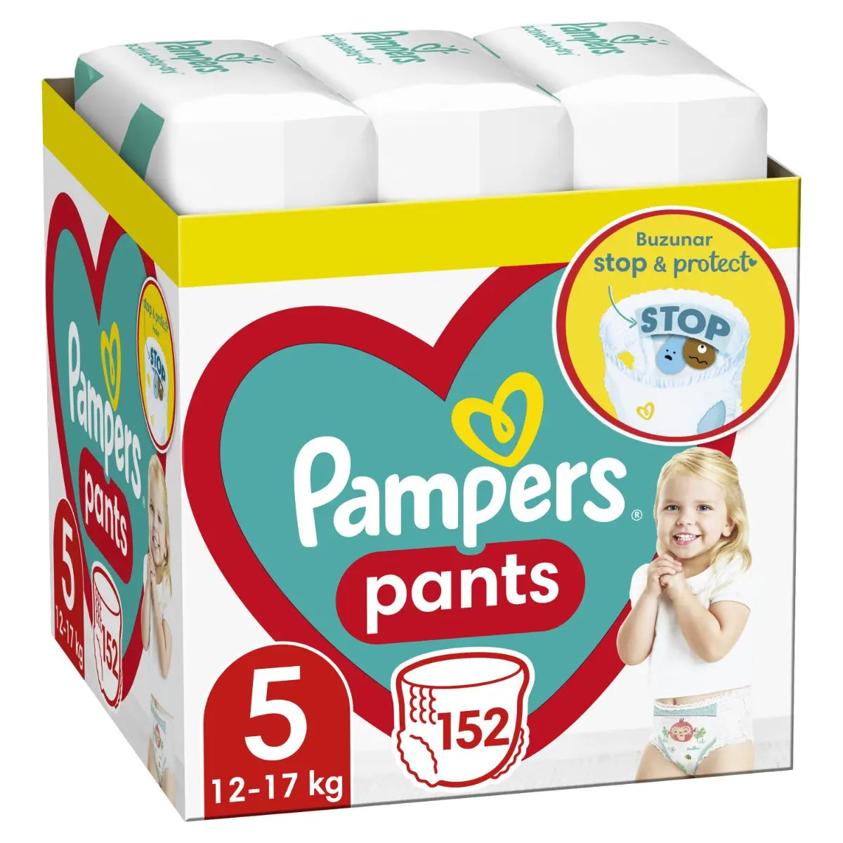 Scutece-chilotel Pampers Pants Carry Pack, Marimea Nr.5 infant-ro