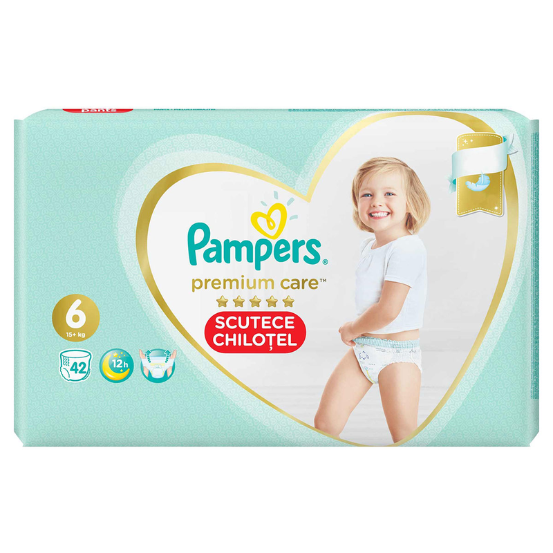 Scutece-chilotel Pampers Premium Care Pants,15 kg+, Marimea Nr.6 infant-ro