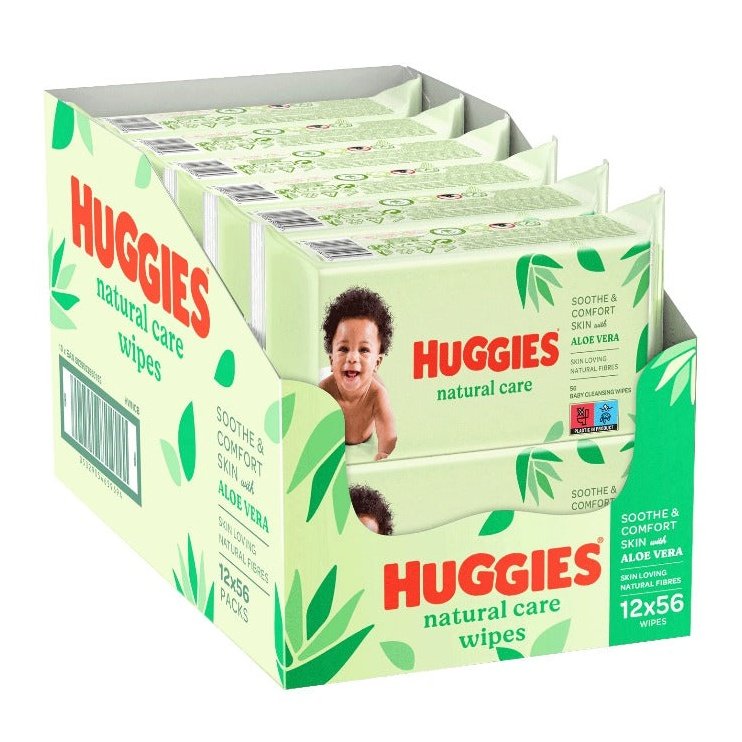 Servetele umede Huggies Natural Care infant-ro