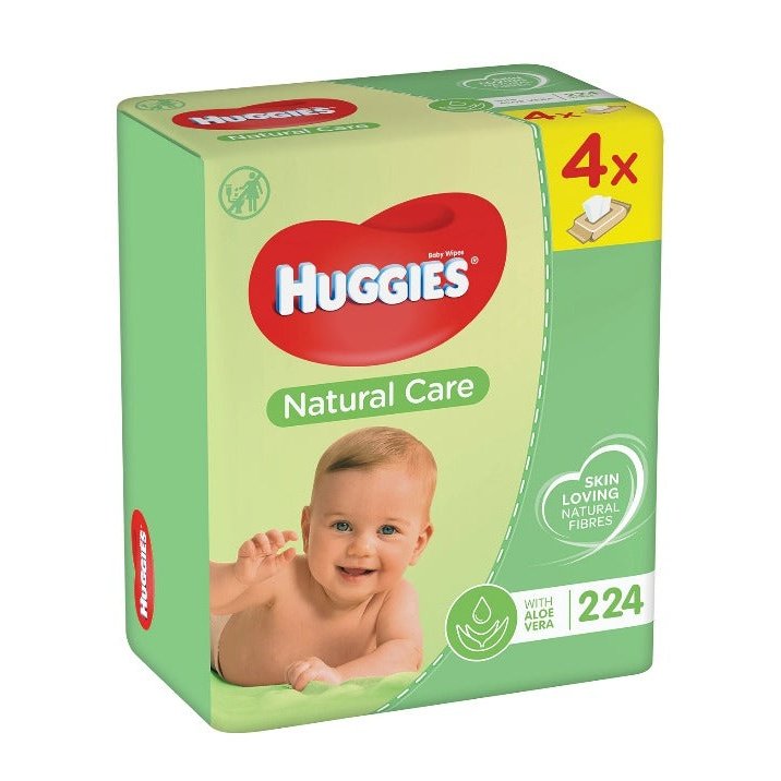 Servetele umede Huggies Natural Care infant-ro