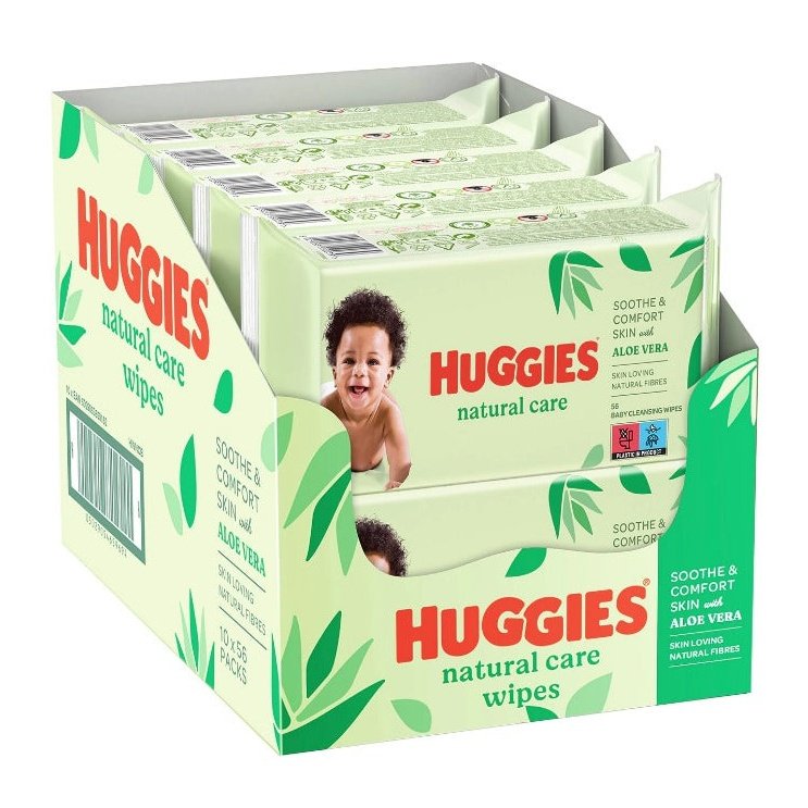 Servetele umede Huggies Natural Care infant-ro