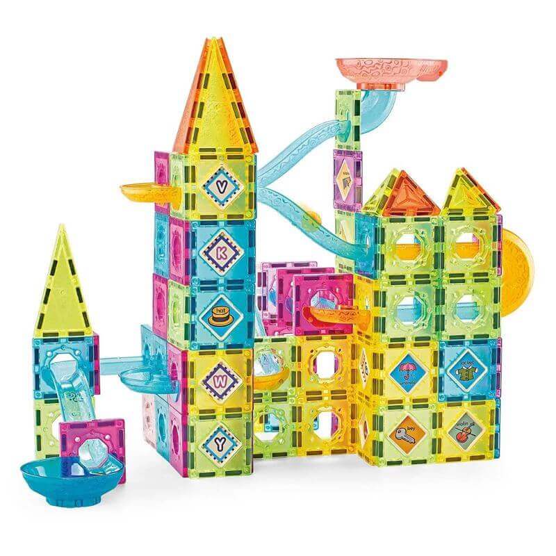 Set Constructii 139 Piese Magnetice infant-ro