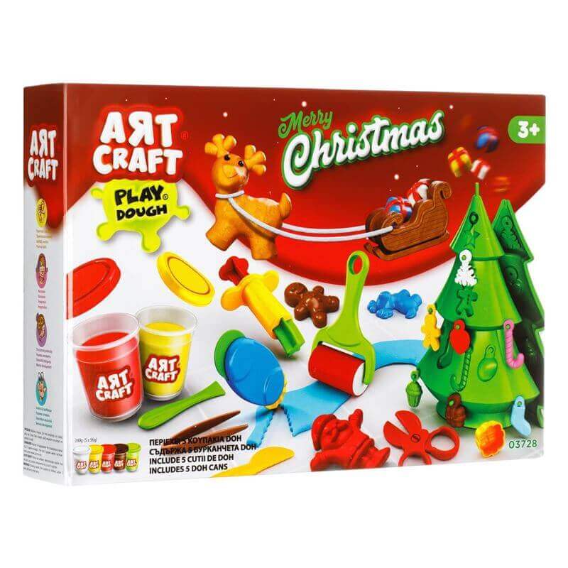 Set Plastilina Art Craft Craciun infant-ro