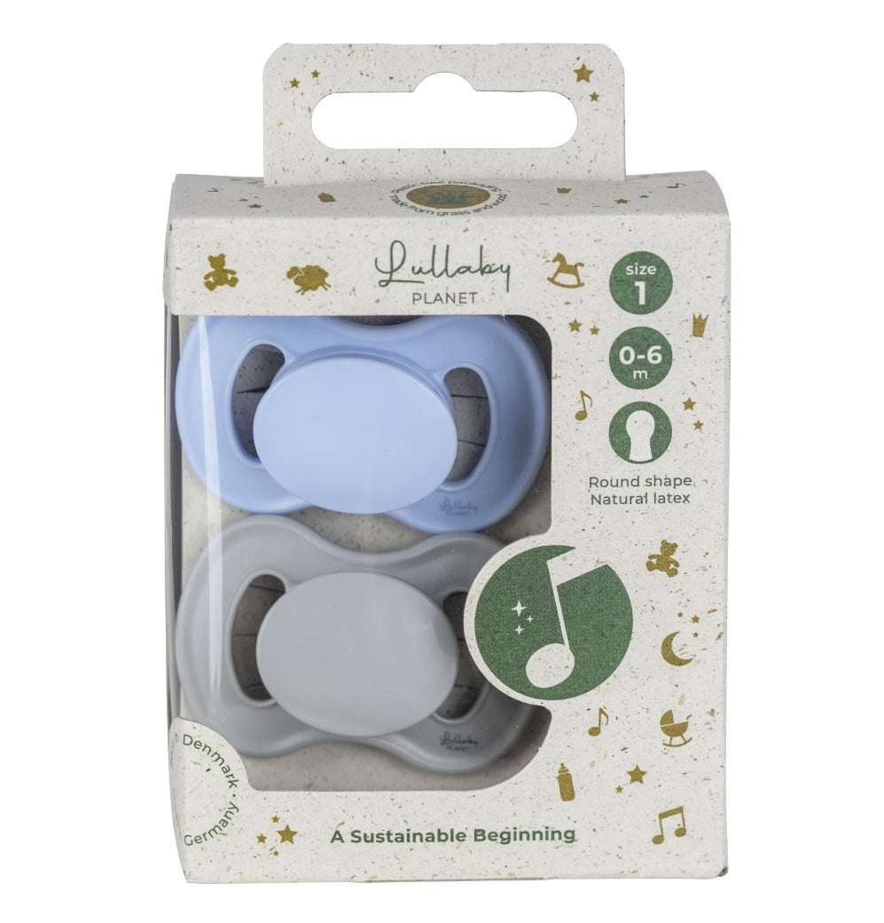 Set Suzete Cu Tetina Simetrica Din Silicon, Lullaby, 0-6 Luni infant-ro