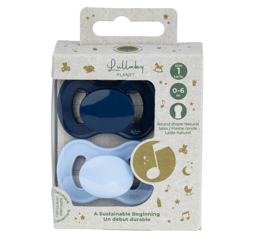 Set Suzete Cu Tetina Simetrica Din Silicon, Lullaby, 0-6 Luni infant-ro