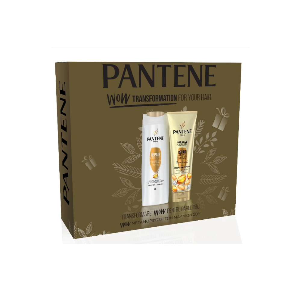 Set cadou PANTENE Repair&Protect 3MM, sampon 360 ml + balsam de par 200 ml infant-ro