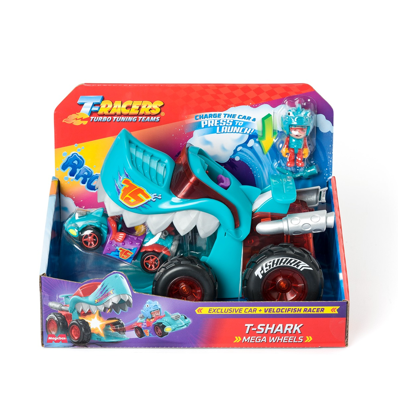T-RACERS, set de joaca, vehicule T-Shark infant-ro