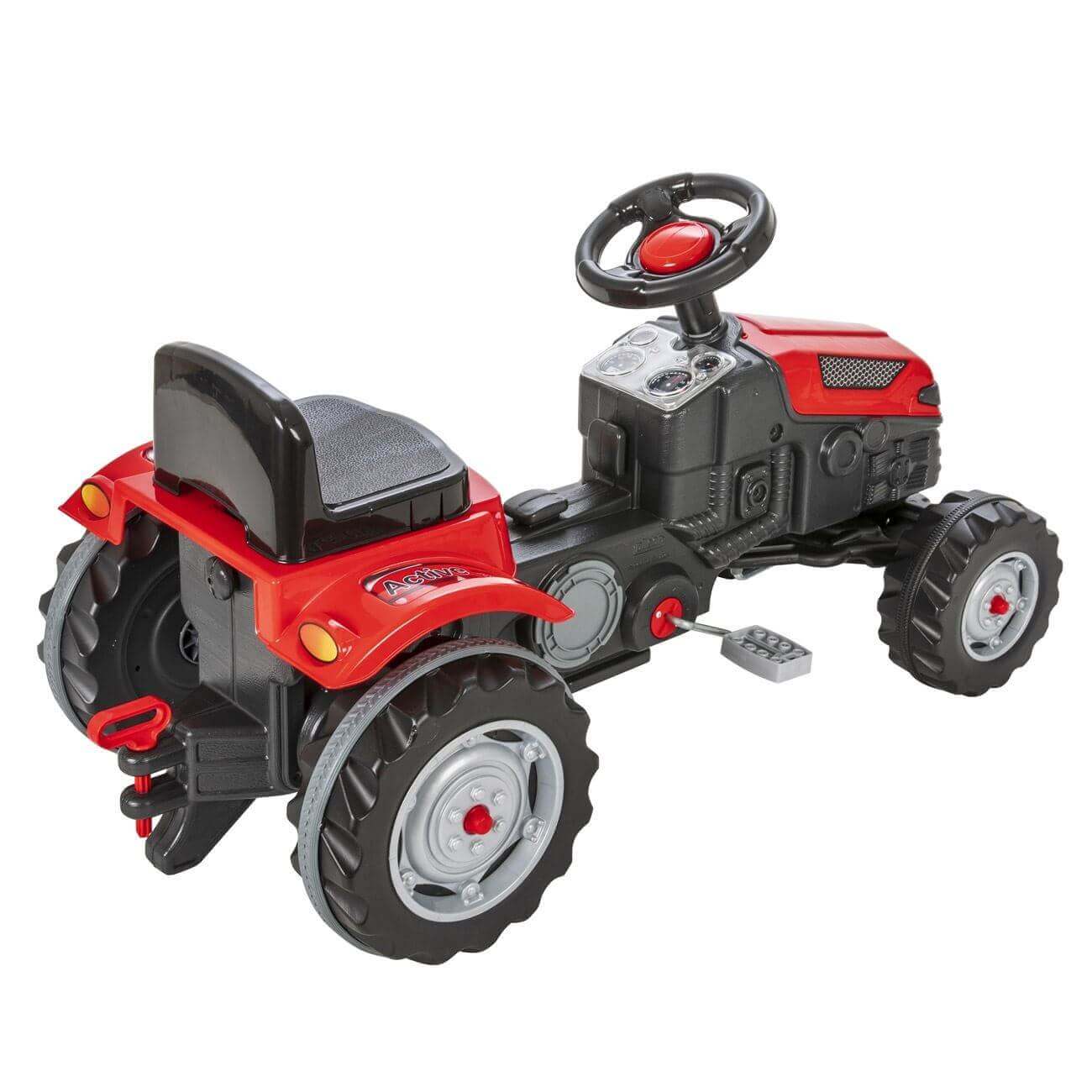 Tractor Rosu cu Pedale infant-ro