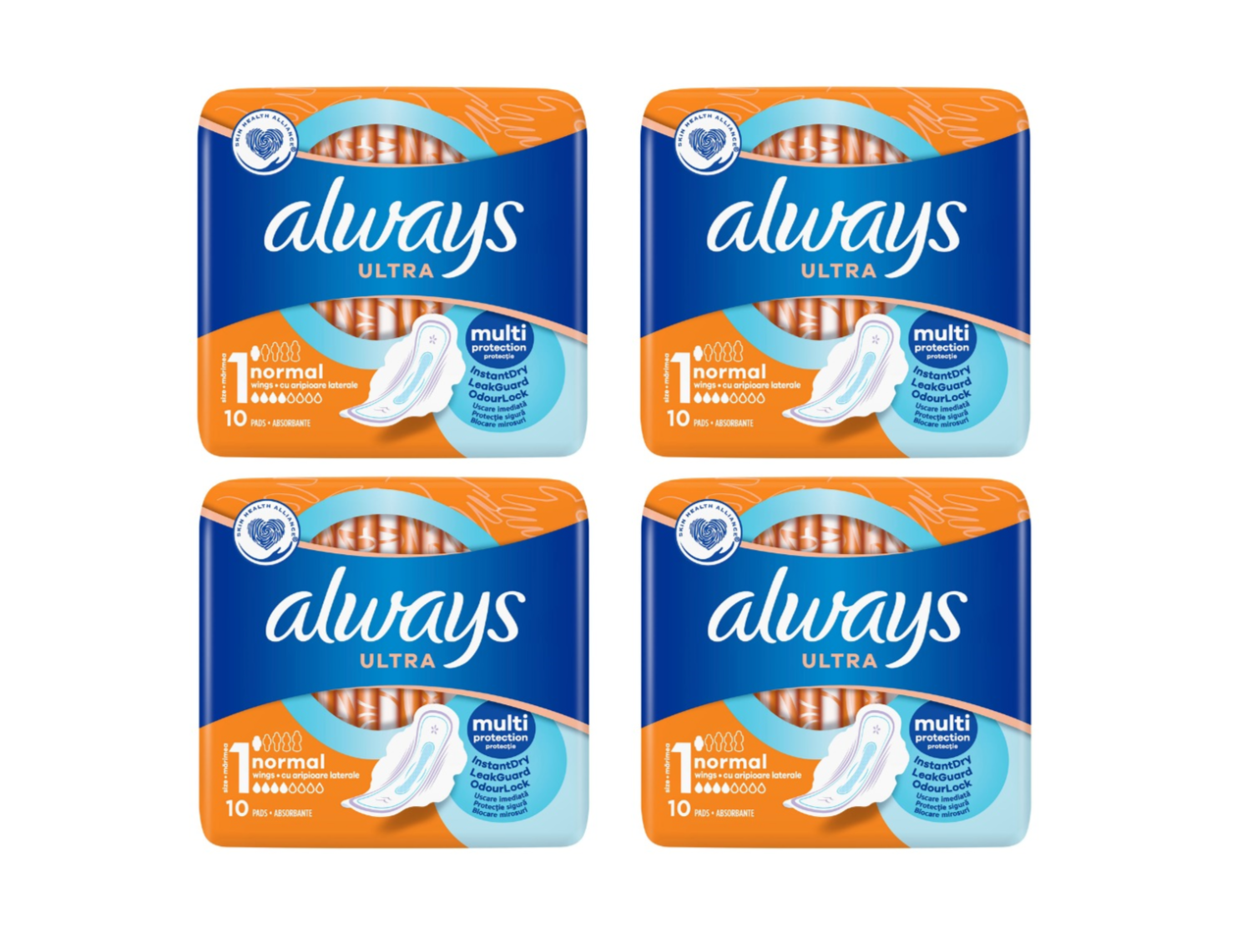 ALWAYS Ultra Plus, hygienic absorbent pads, size 1, 10 pcs 