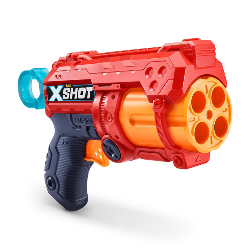 X-SHOT Blaster Excel Fury 4, arma de jucarie, 16 proiectile infant-ro