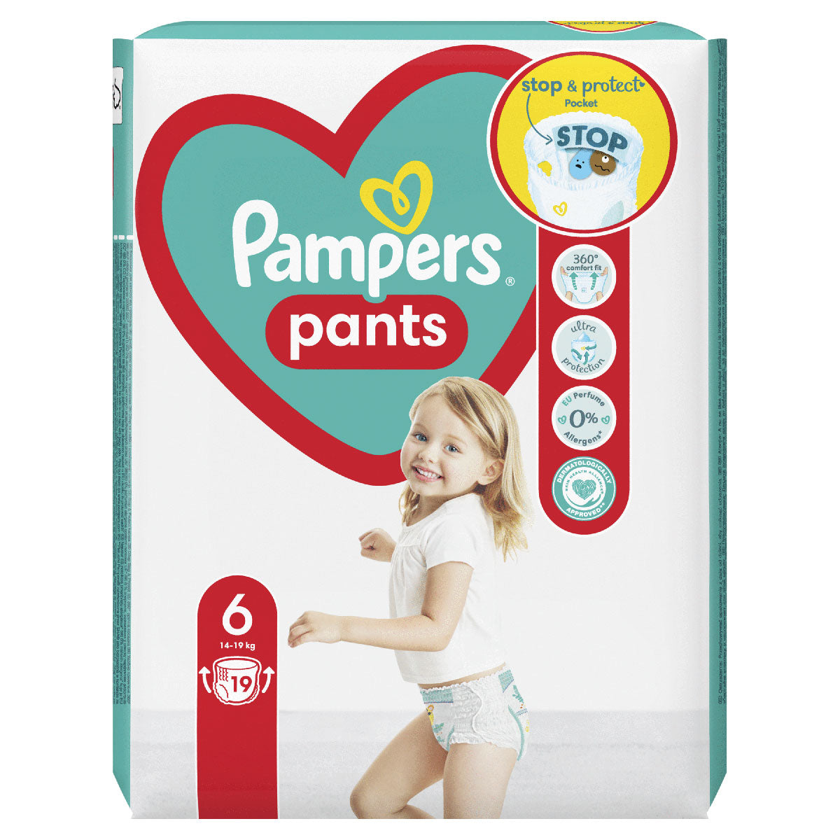 Pampers Active Baby Pants - Nr 6 (14-19 kg) / 19 buc / Carry Pack [ps:0d71bbe2-37ad-45ab-9a88-9f98b31ca10a]