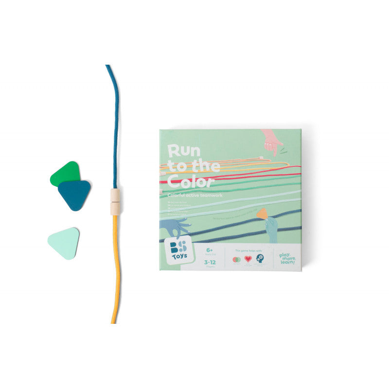 Alearga la culoare, joc de viteza si asociere, BS Toys