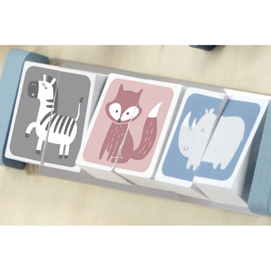 Antemergator gri cu activitati tip Montessori, PolarB, Viga - Imagine 4