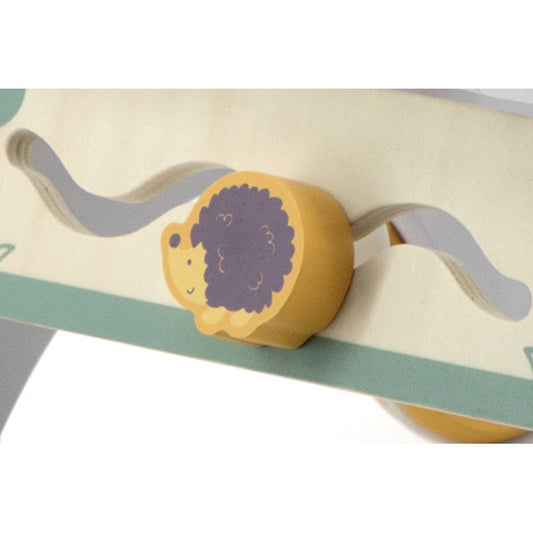 Antemergator gri cu activitati tip Montessori, PolarB, Viga - Imagine 5