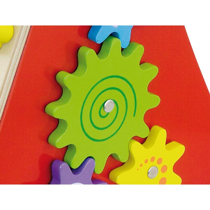 Antemergator rosu cu activitati tip Montessori