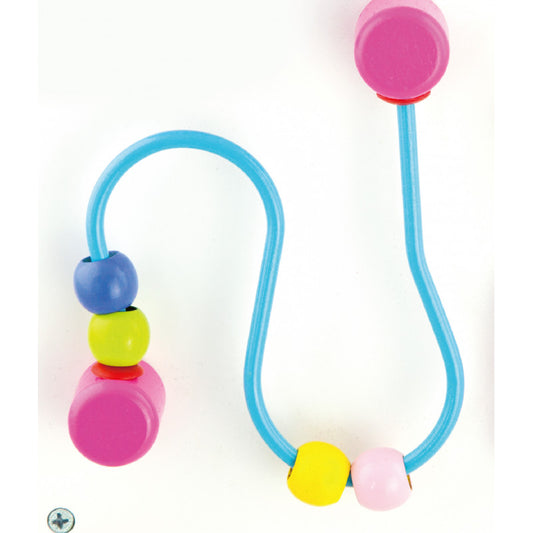 Antemergator roz cu activitati tip Montessori, Viga - Imagine 4