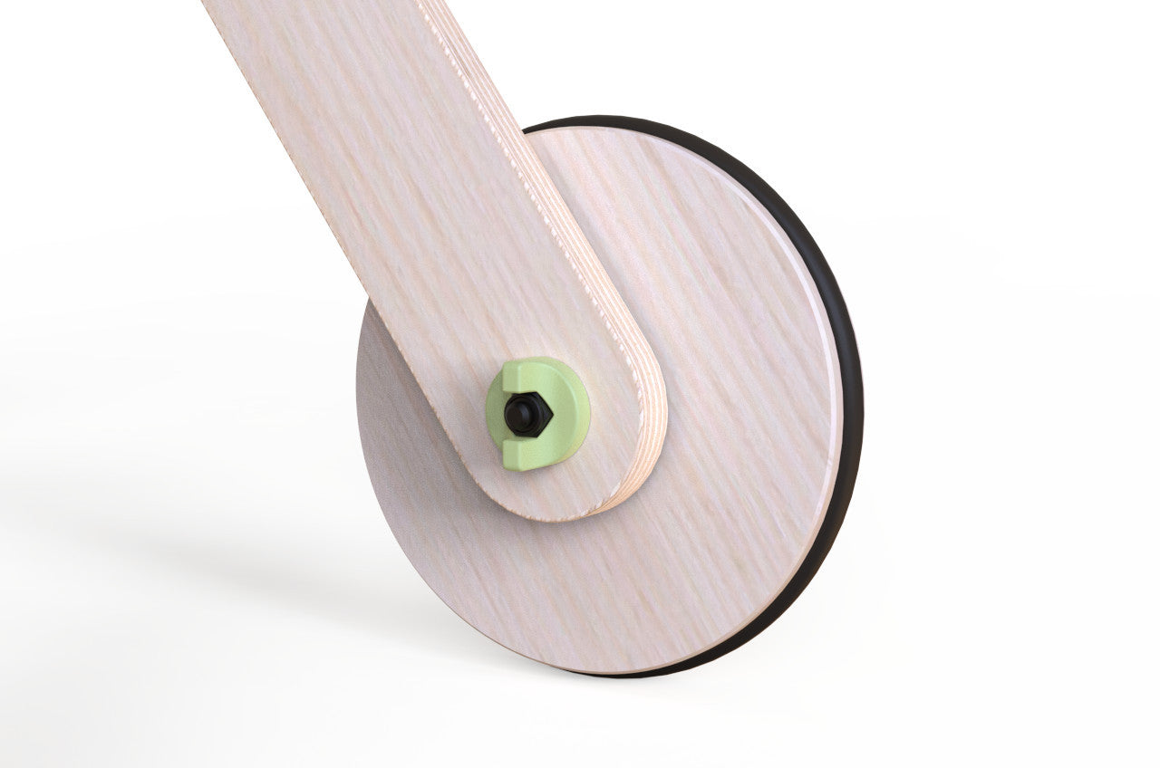 Antepremergator din lemn 2 in 1 MamaToyz carucior pentru papusi - Imagine 7