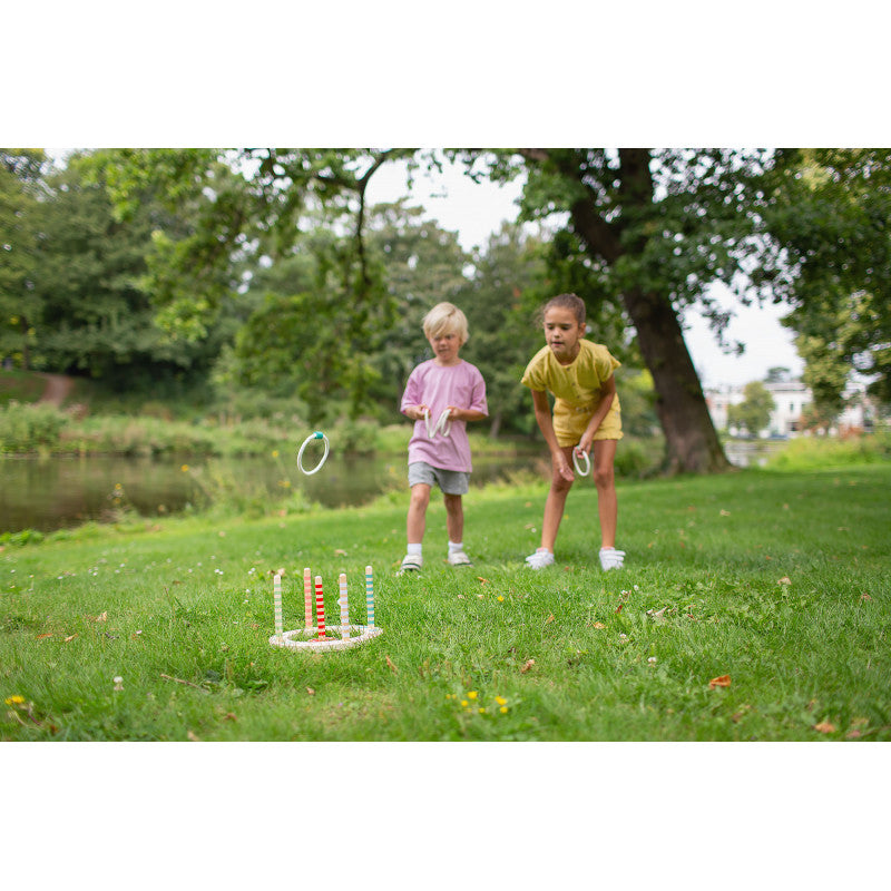 Aruncarea inelelor, joc de aruncare la tinta rotunda, BS Toys