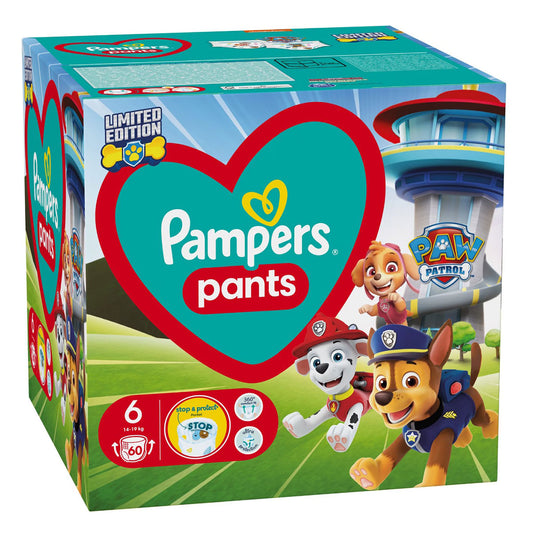Pampers Active Baby Pants - Nr 6 (14-19 kg) / 60 buc / Warner Bros [ps:9d1f6c35-83ca-48ac-960a-a6b9a44fda70]