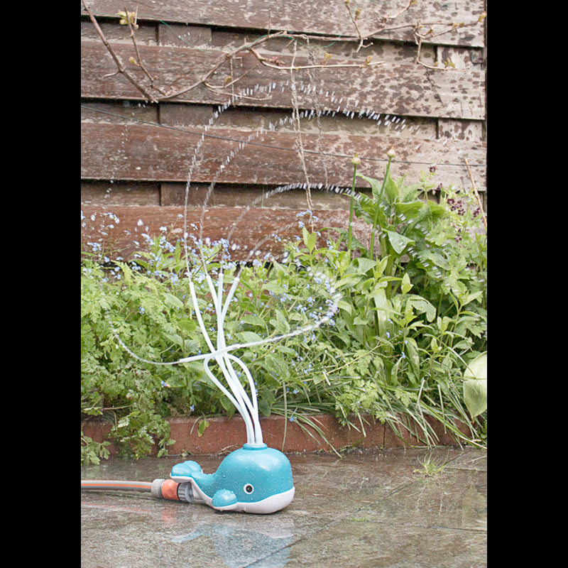 Balena stropitoare cu apa, materiale ECO, BS Toys