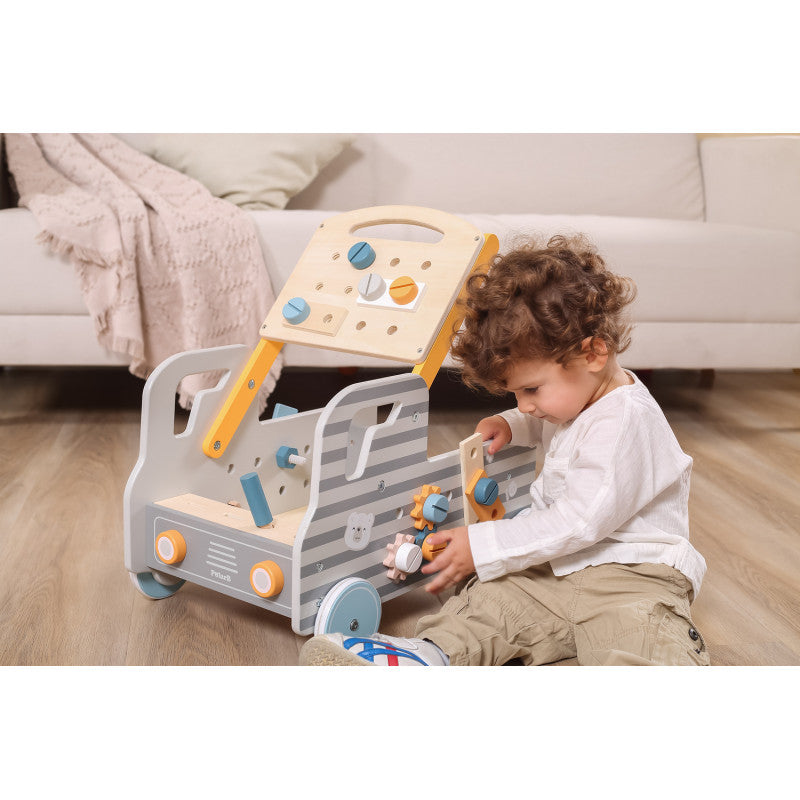 Banc de lucru mobil si antemergator Camion, PolarB Viga