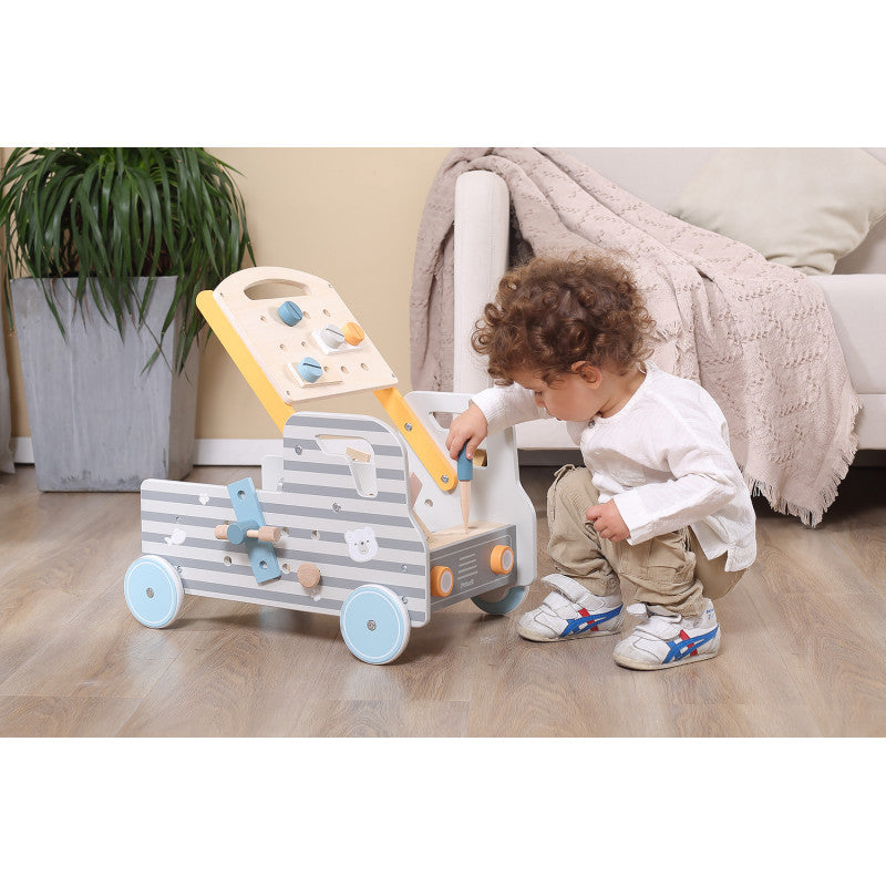 Banc de lucru mobil si antemergator Camion, PolarB Viga