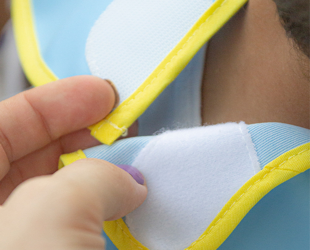 Baveta BabyJem cu buzunar Poly Large Bib