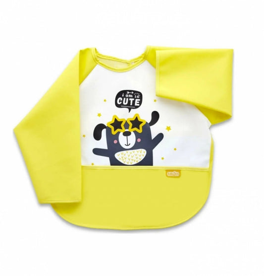 Baveta cu maneci si buzunar BabyJem Polly Bib - 4 culori disponibile - Imagine 2