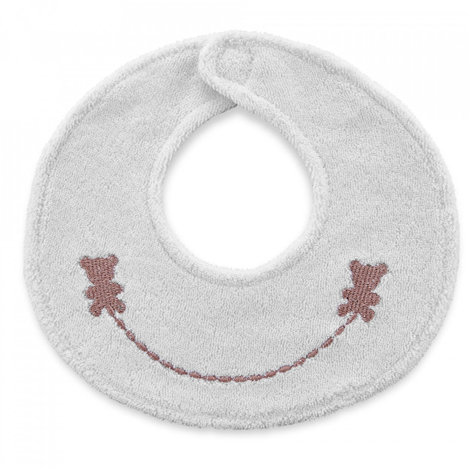 Baveta eleganta brodata BabyJem