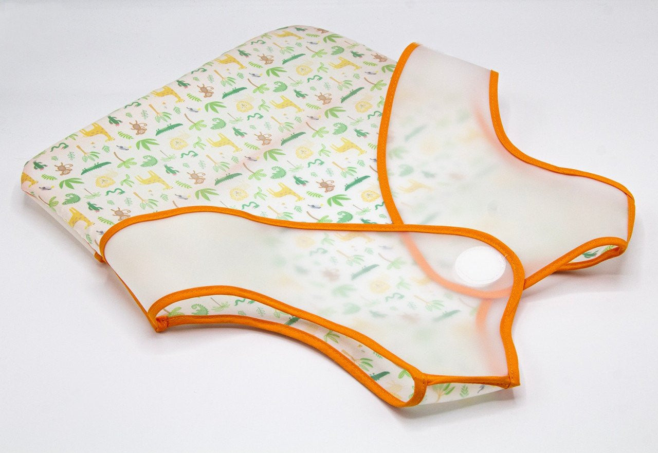 Baveta pentru copii, BabyJem, fara maneci, 32x37 cm