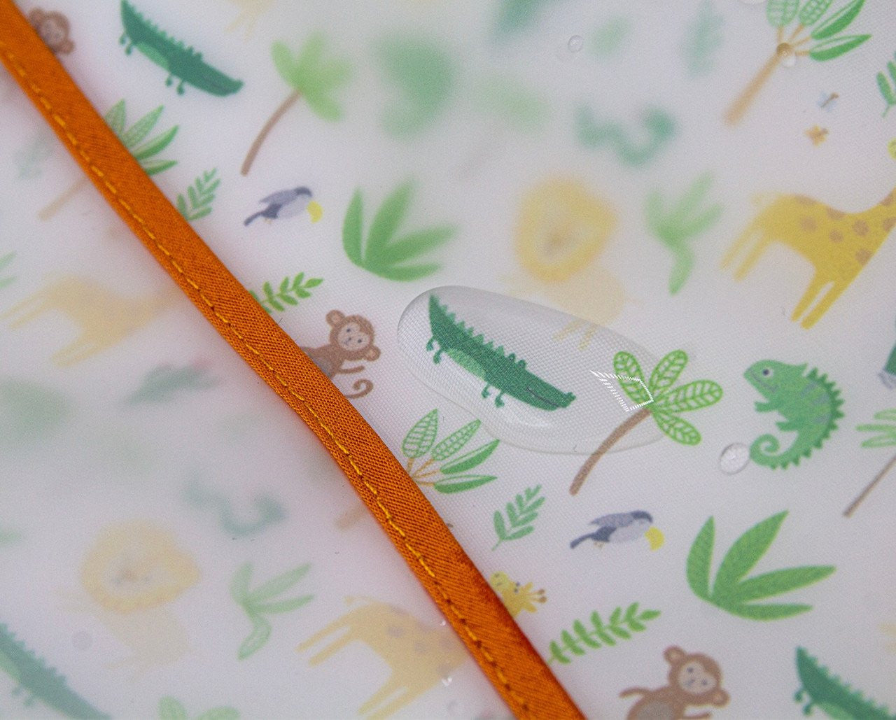 Baveta pentru copii, BabyJem, fara maneci, 32x37 cm