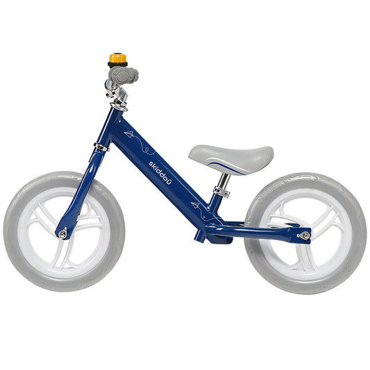 Bicicleta fara pedale Nils, Skiddou, Denim, Bleumarin - Imagine 2