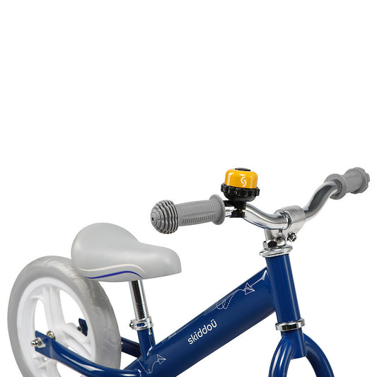 Bicicleta fara pedale Nils, Skiddou, Denim, Bleumarin - Imagine 6