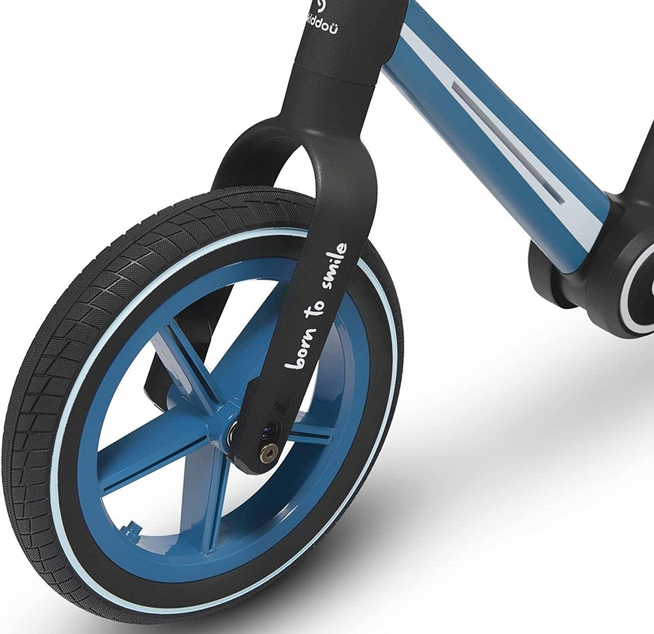 Bicicleta pliabila fara pedale Skiddou Ronny, Denim, Albastru - Imagine 8