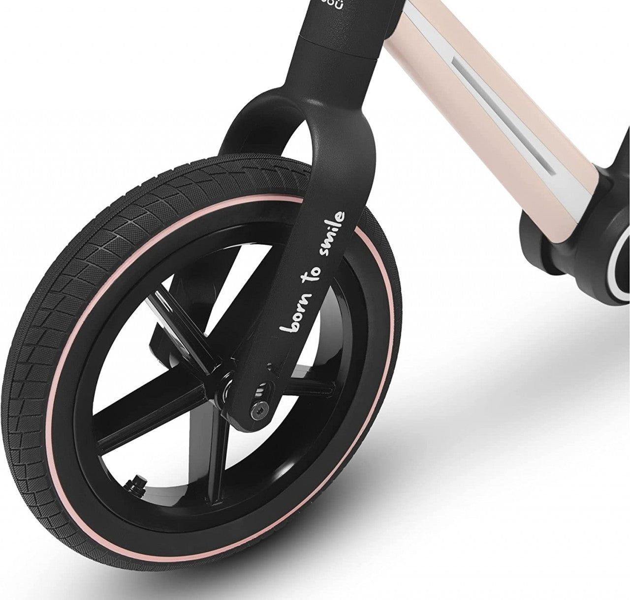 Bicicleta pliabila fara pedale Skiddou Ronny, Keep Pink, Roz