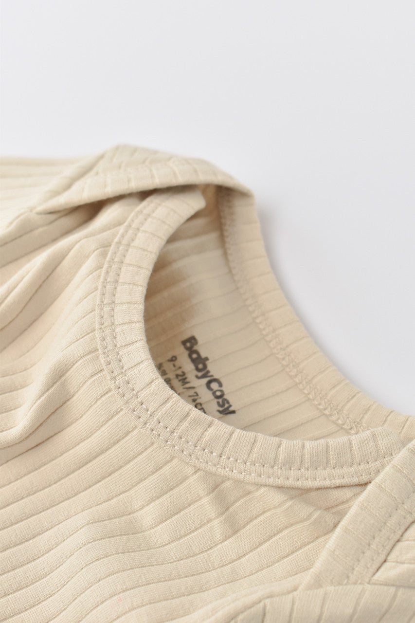 Body Bebe Unisex cu maneca lunga din 95% bumbac organic cu 5% elastan - , BabyCosy