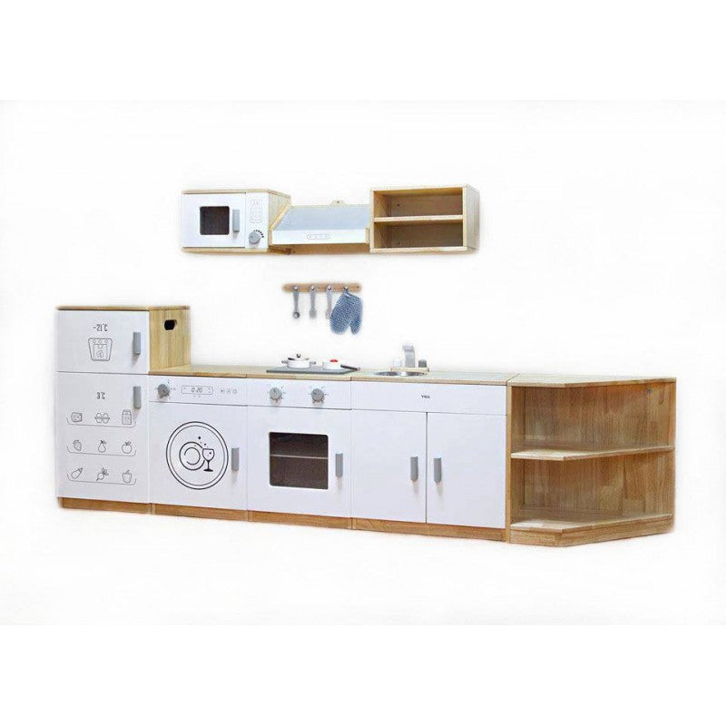 Bucatarie alba completa pentru copii, Viga