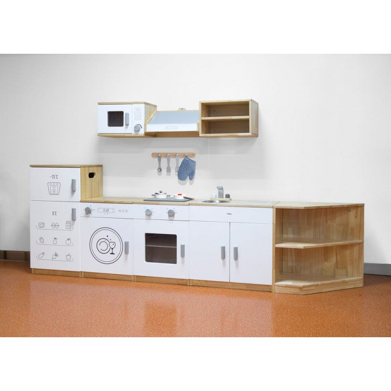 Bucatarie alba completa pentru copii, Viga