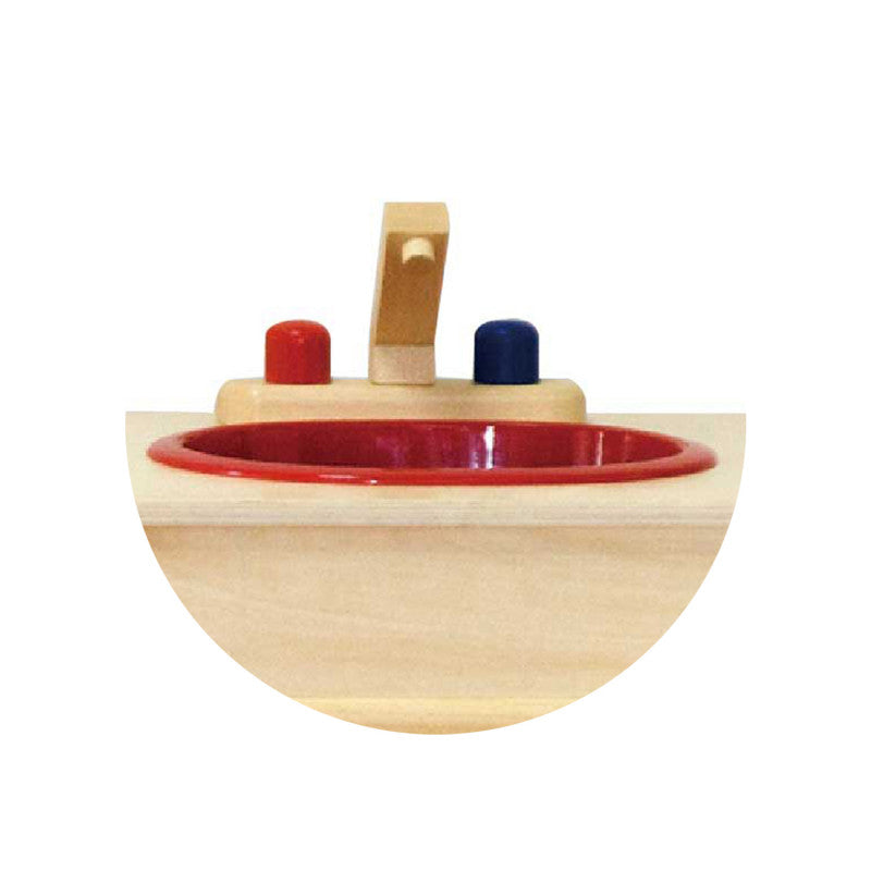 Bucatarie completa pentru copii, lemn natur, Viga