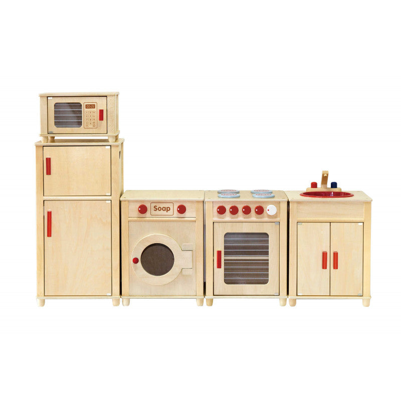 Bucatarie completa pentru copii, lemn natur, Viga