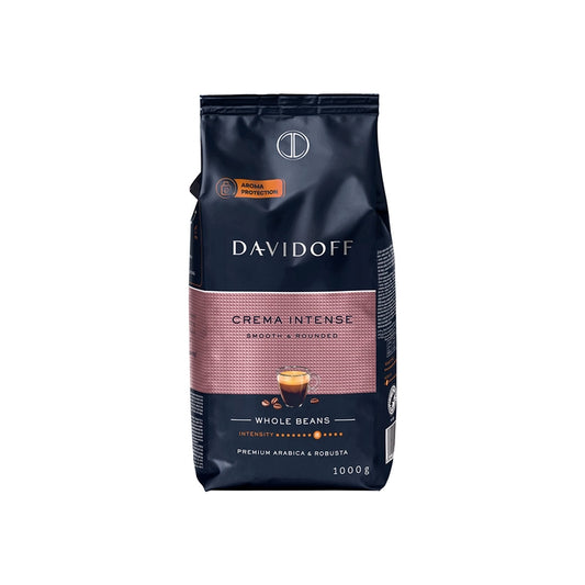 Crema intensă Davidoff cafea prajită boabe - 2 gramaje disponibile
