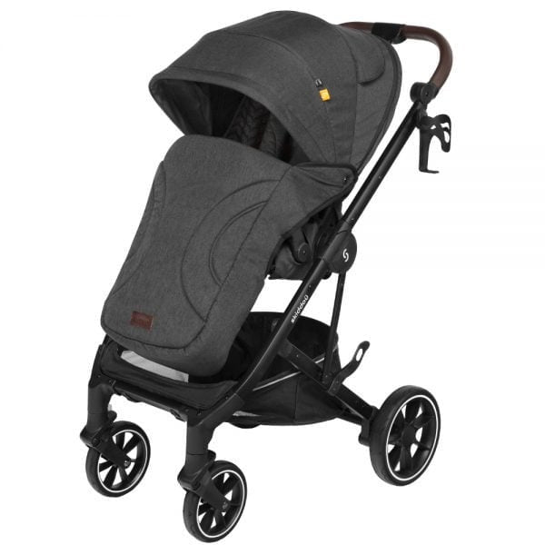 Carucior 2 in 1 Skiddou Moss Normandic Dream, Gri - Imagine 2