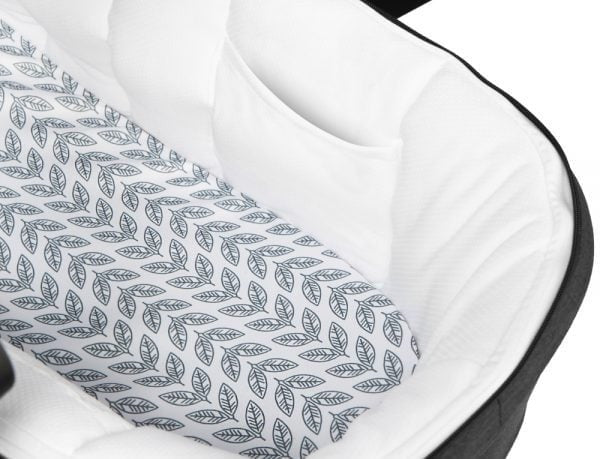 Carucior 2 in 1 Skiddou Moss Onyx, Negru