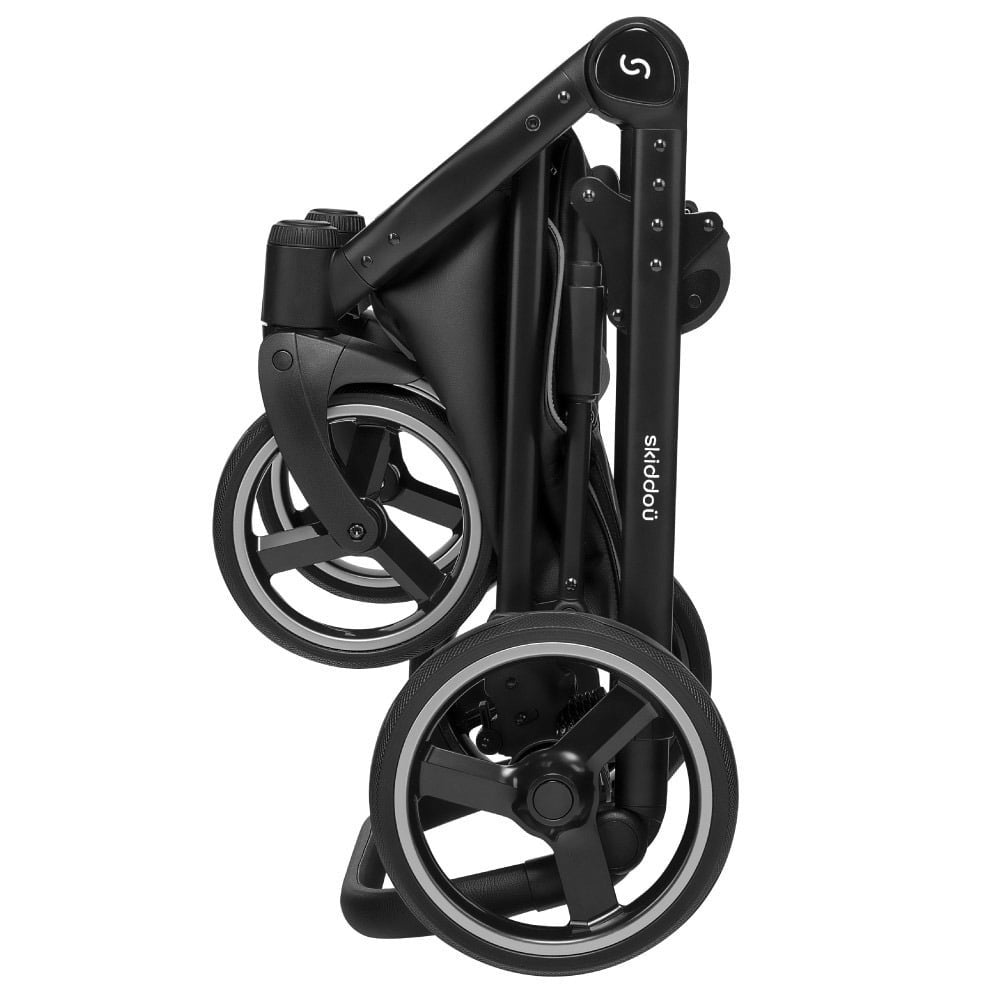 Carucior 2 in 1 Skiddou Oslo+, Onyx, Negru