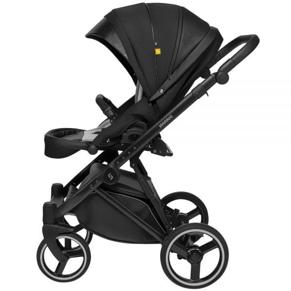 Carucior 2 in 1 Skiddou Oslo+, Onyx, Negru