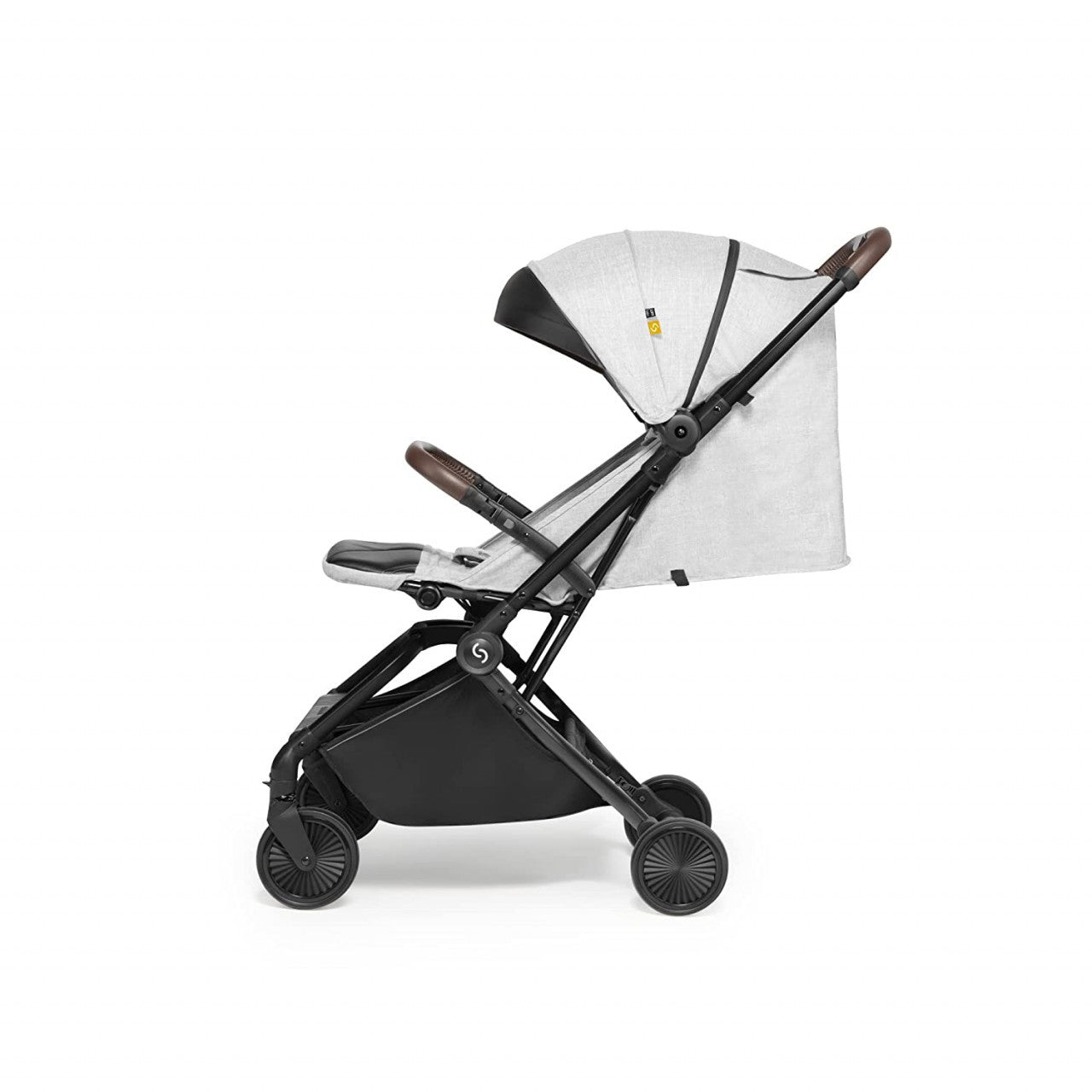 Carucior sport pliabil avion Skiddou Espoo Normandic Dream, ultracompact pentru calatorii, Gri