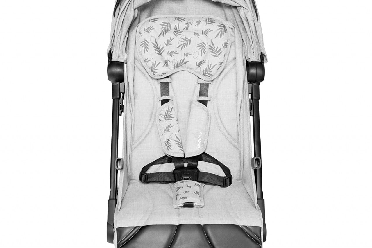 Carucior sport pliabil avion Skiddou Espoo Normandic Dream, ultracompact pentru calatorii, Gri