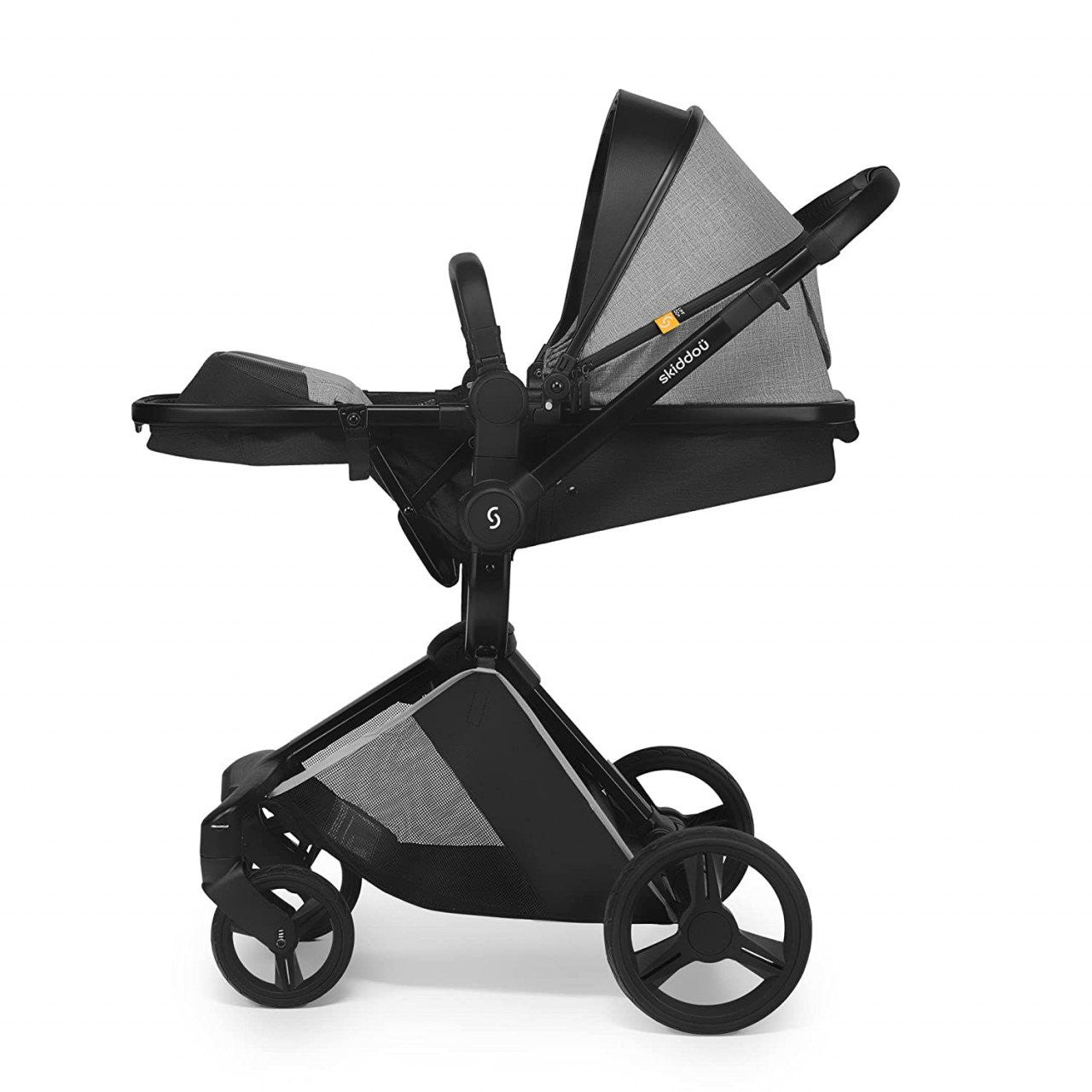 Carucior transformabil 2 in 1 Skiddou Nasjo Normandic Dream, Gri - Imagine 9